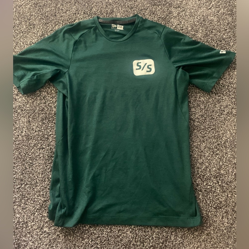 New Era Green Short Sleeve Tee